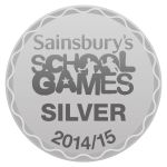 School Games Silver Award logo 2014 15